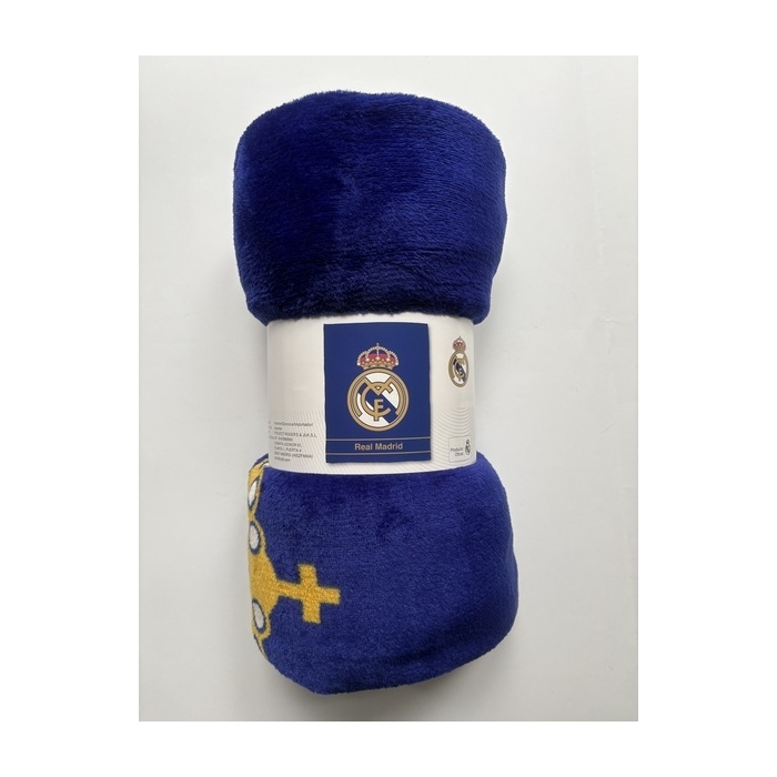 Real Madrid Kuscheldecke 130x160 cm Flanell Modell RM80112